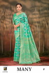 Many By Ronisha Designer Banarasi Silk Sarees Wholesale Clothing Suppliers In India
